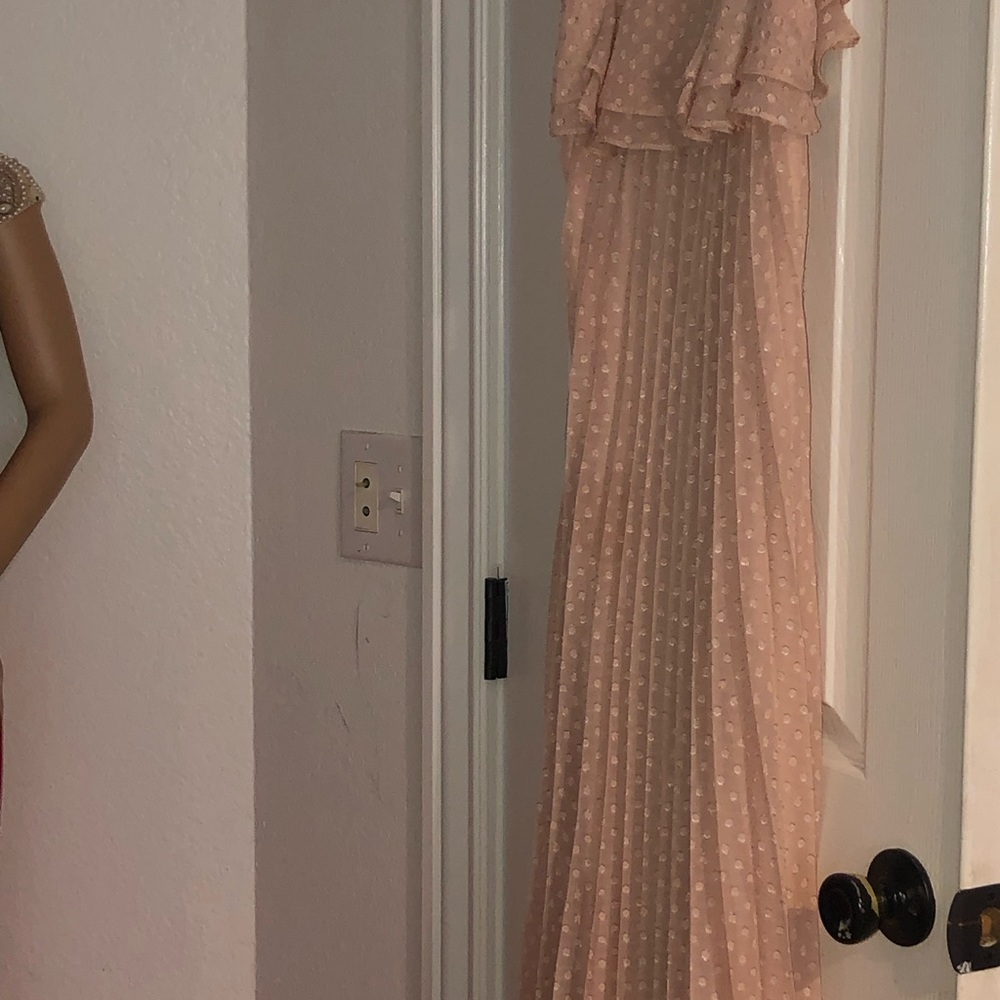 Dress peach color